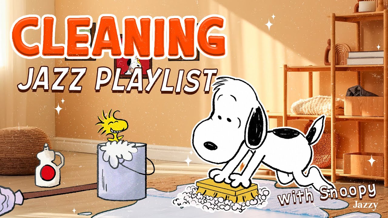 February Jazz Playlist with Snoopy 🌞✨| Positive Coffee Jazz for Classroom, Peace and Calm by Jazzy
