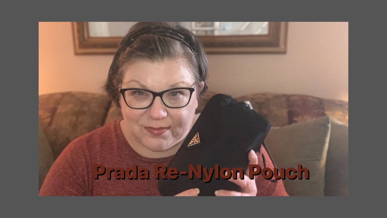 Prada Re-Nylon Pouch Review and What Fits