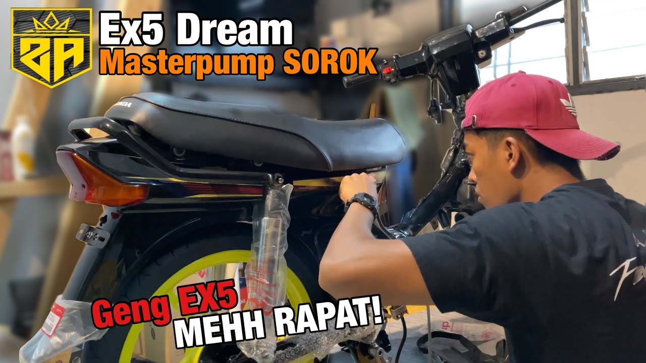 Honda EX5 DREAM | MasterPump Sorok | 70% SIAP RESTORE Part 6