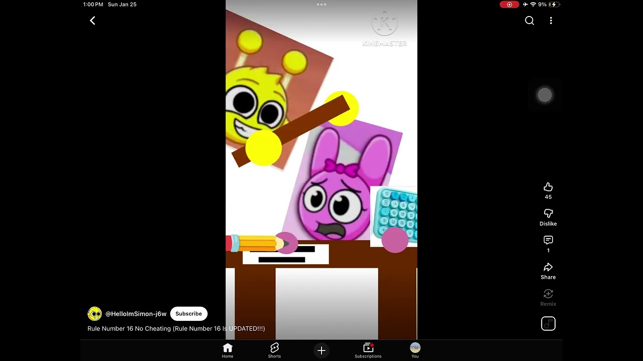 Boogytoons school rules 1-20 (cartoons)