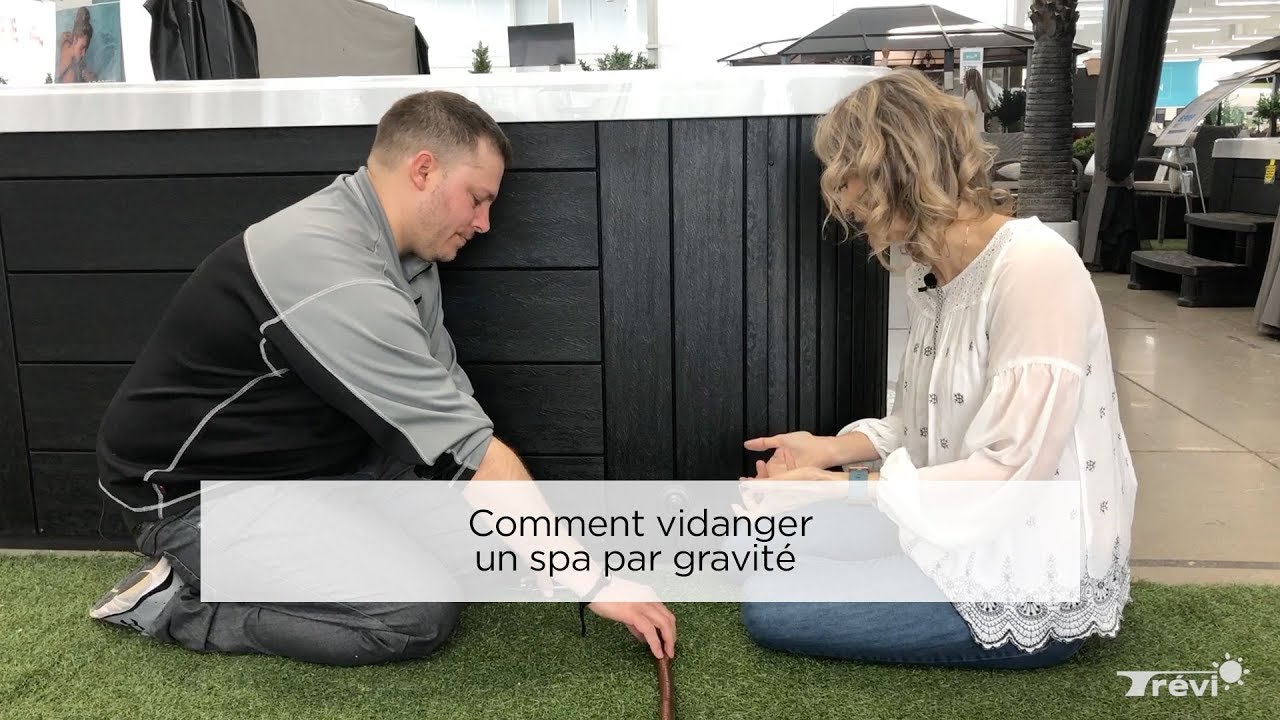 Comment vidanger (vider) un spa par gravité si vous n'avez pas de pompe submersible