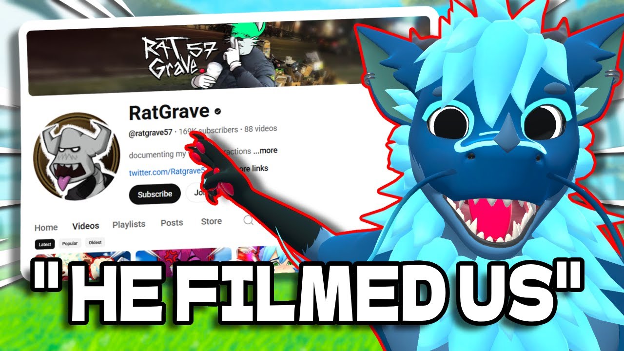 VRCHAT Furry Family Thinks Im RatGrave!