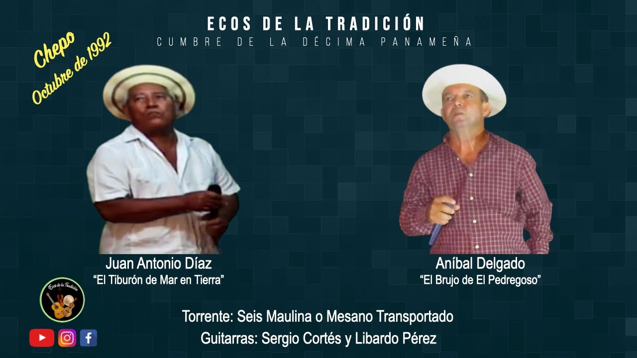 Juan Diaz y Aníbal Delgado - Seis Maulina - No. 194