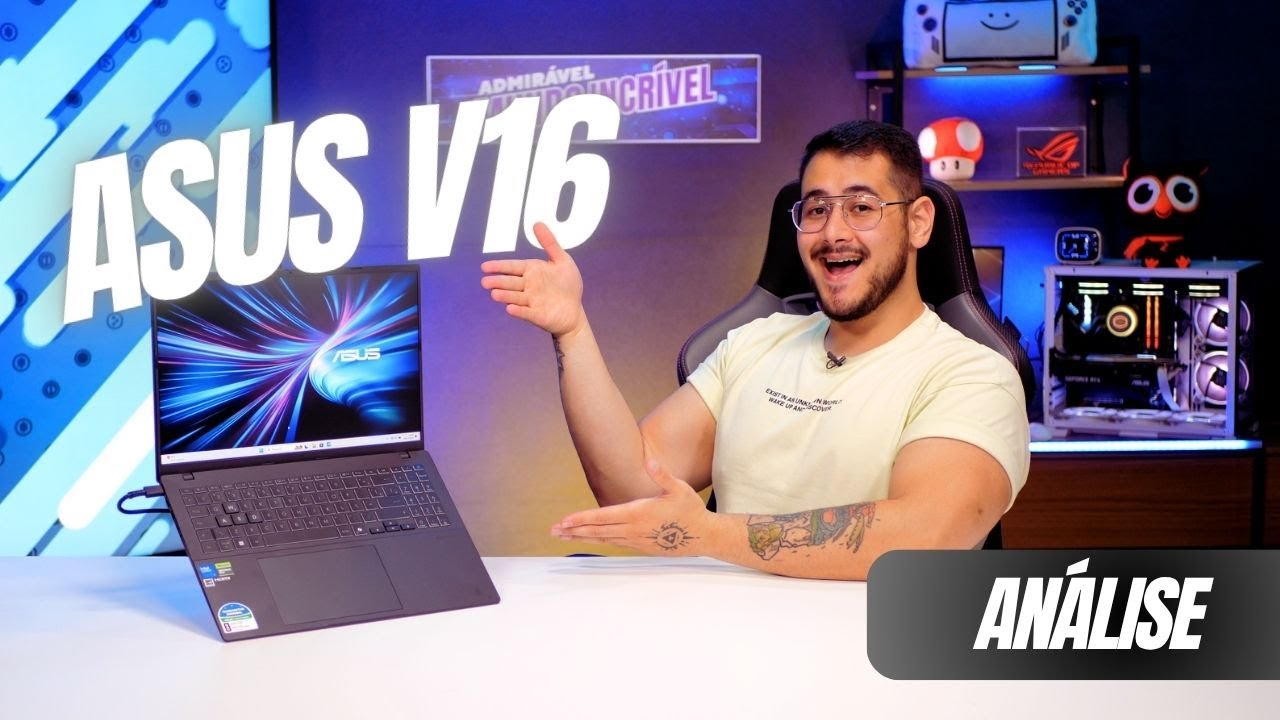 ASUS V16: o notebook gamer de entrada que surpreende! RTX 4050, Intel Core 5 e tela de 144Hz 🔥💻