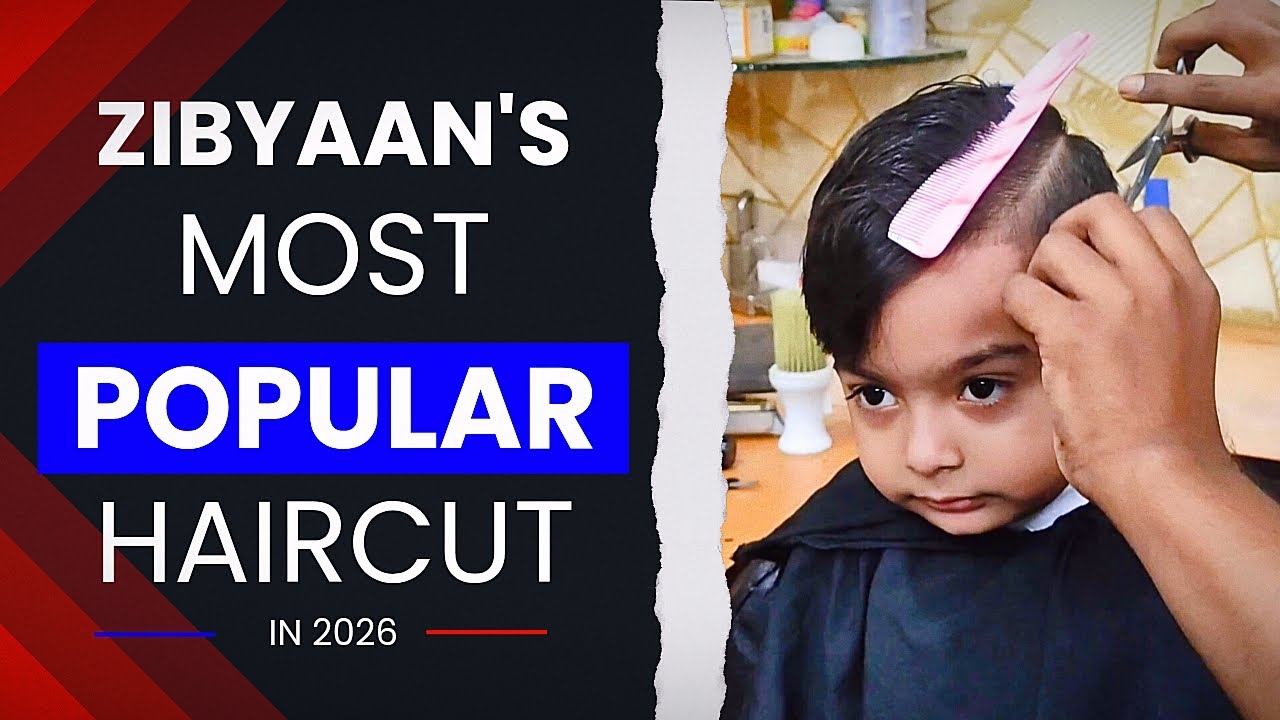 Zibyaan’s Most Popular Haircut 😍✂️ | 2026 Kids Trend