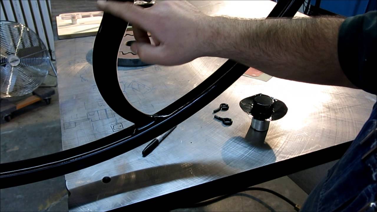 Etching Press Handwheel Finale