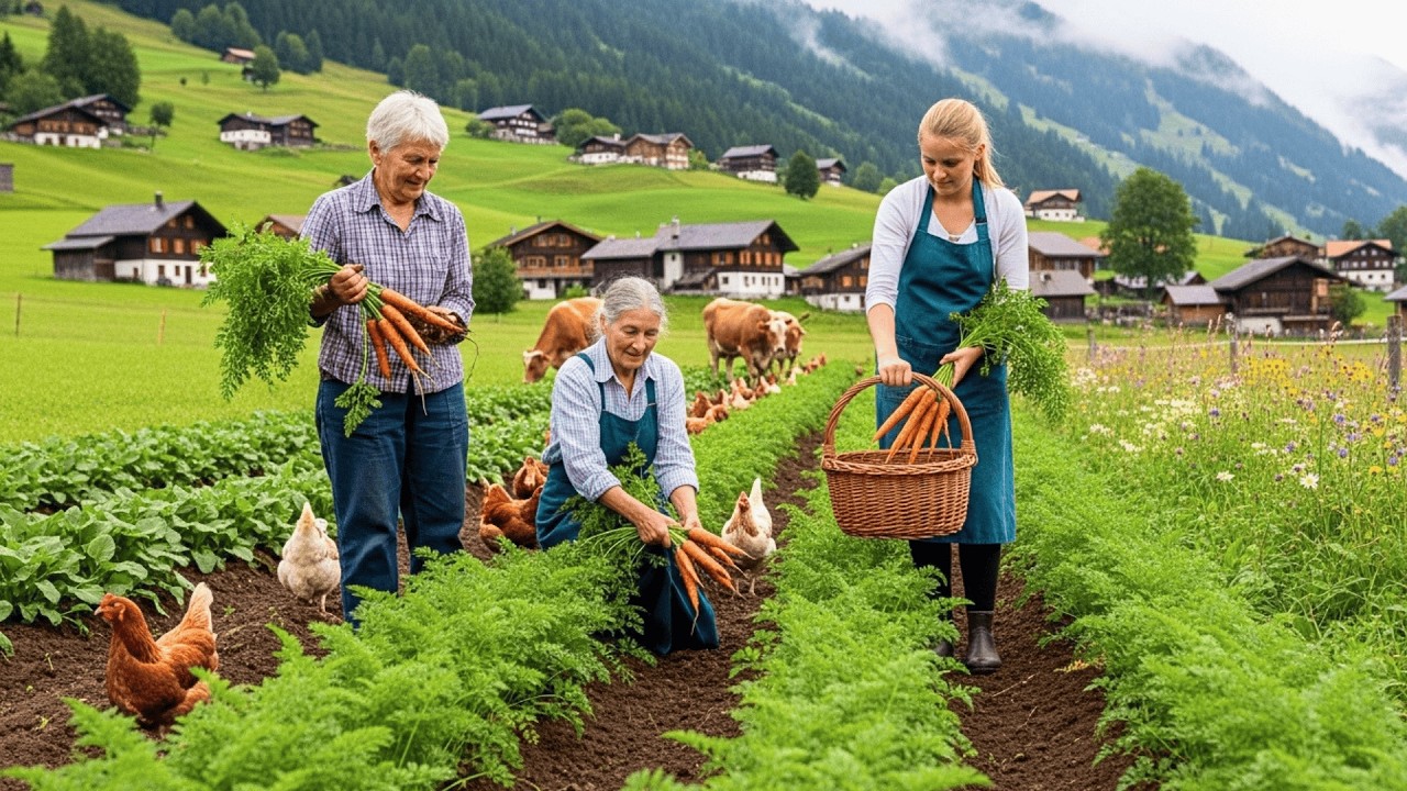 The Most Beautiful Swiss Winter Farm on Earth