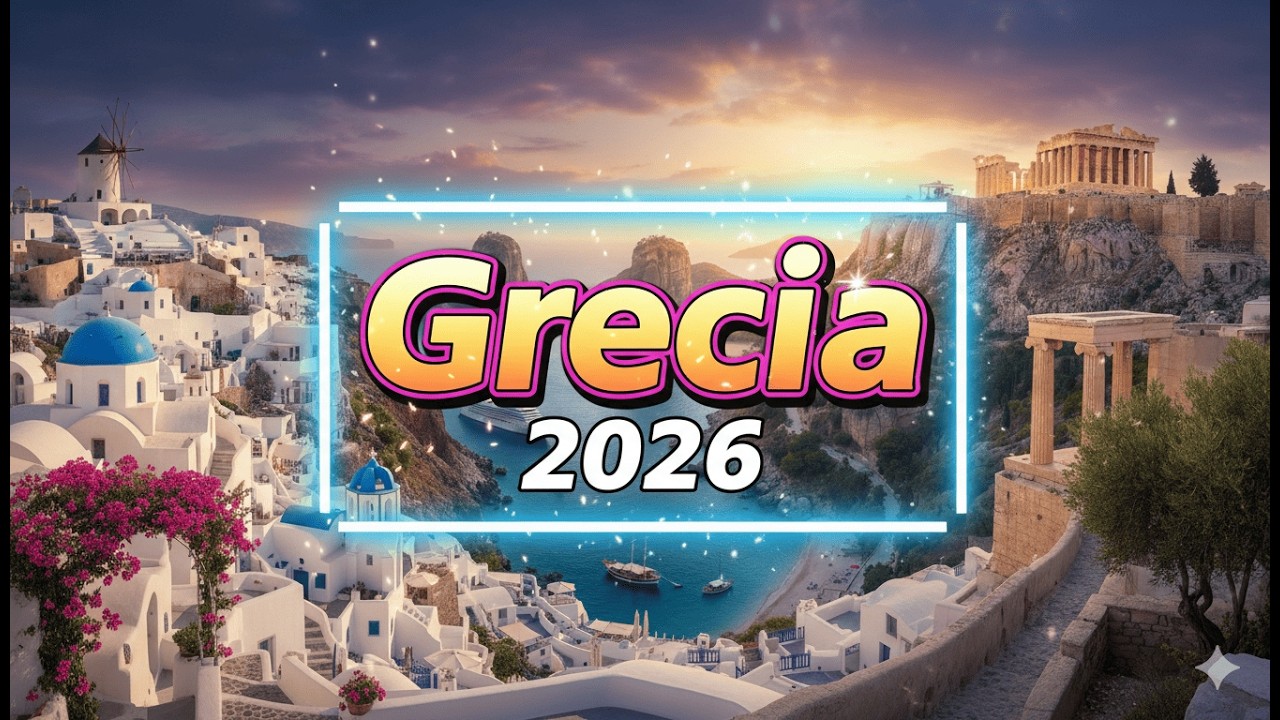 GRECIA 2026: Los 9 lugares IMPRESCINDIBLES que debes visitar (Gu&iacute;a Completa)