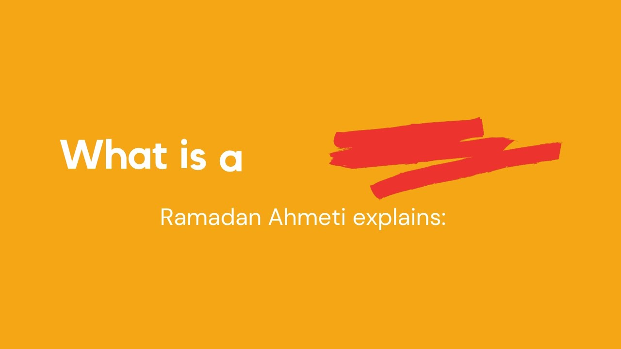 Ramadan Ahmeti: What is a Social Worker