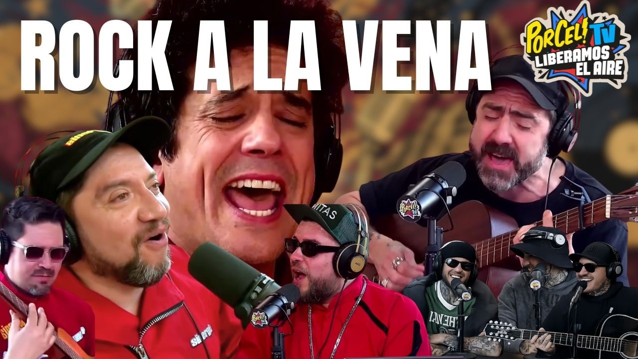 ROCK A LA VENA EN PORCELTV | SINERGIA | LADRONES | ANGELO PIERATTINI | MATÍAS OVIEDO SODA STEREO