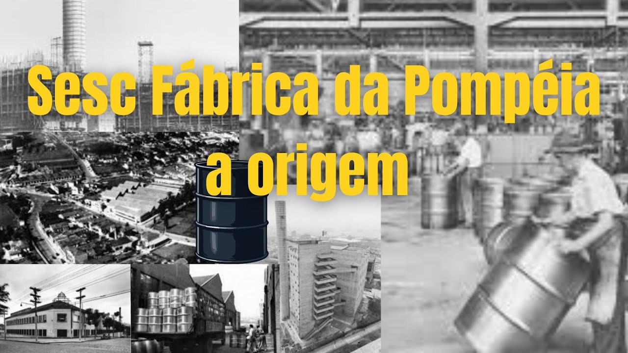 Sesc Pompeia nasceu de uma fábrica