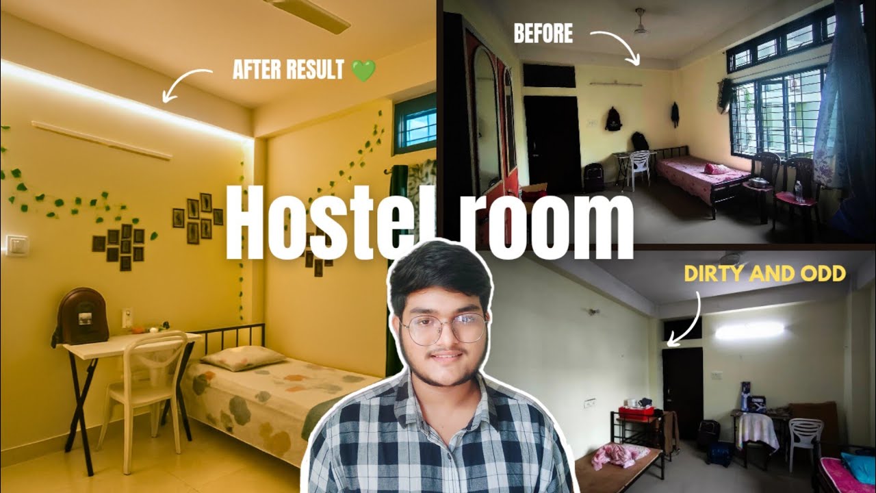 HOSTEL ROOM MAKEOVER ✨ | Budget-Friendly Transformation.