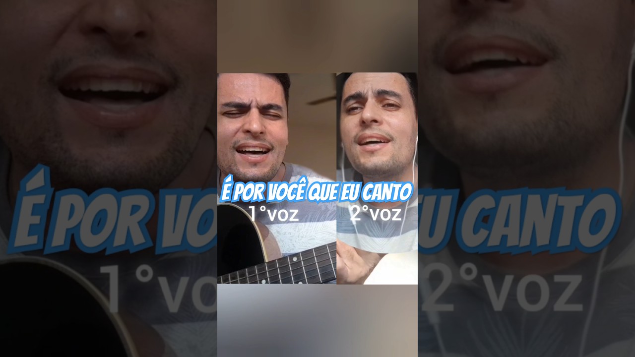 Cover (&Eacute; POR VOC&Ecirc; QUE EU CANTO)💥 #leandroeleonardo #vozeviolao #sertanejo #coversertanejo #cover