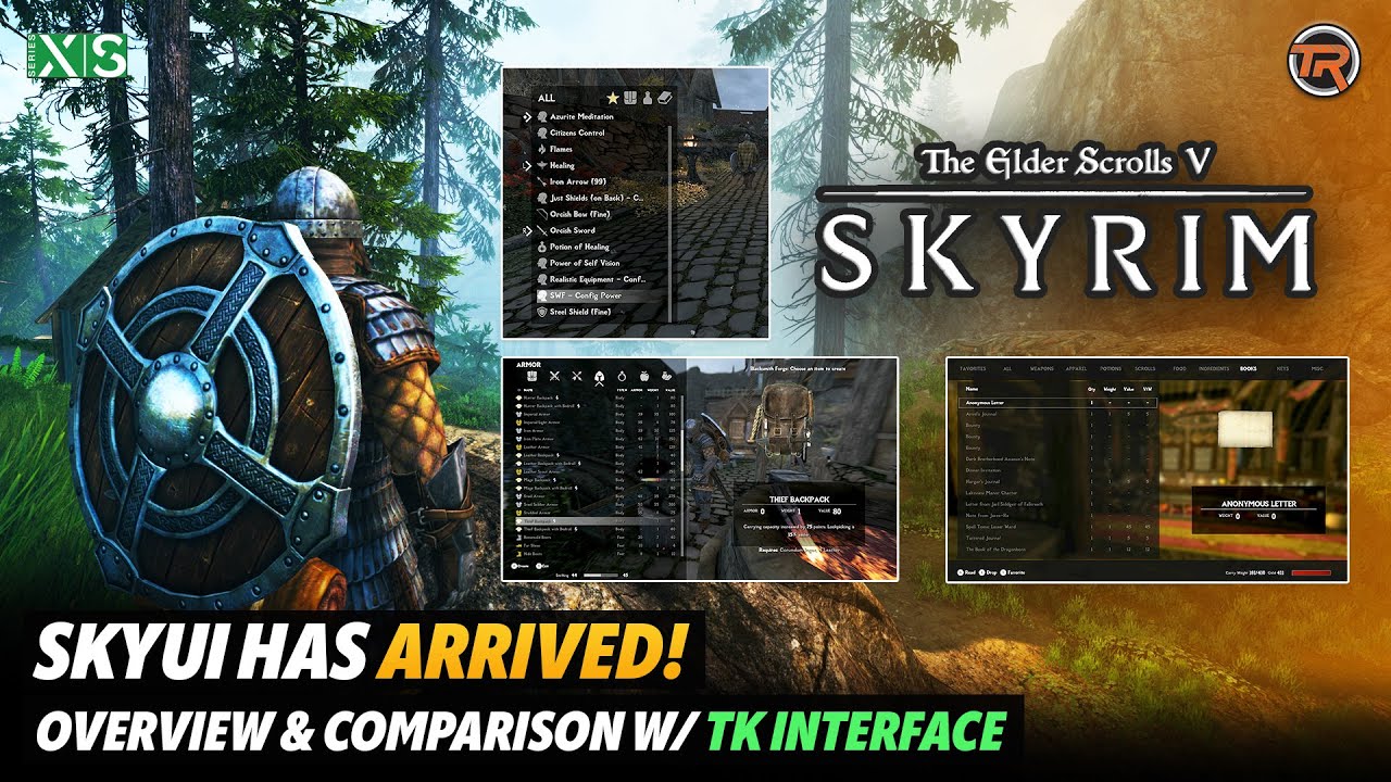 SkyUI Inventory for Skyrim Is Finally on Xbox!