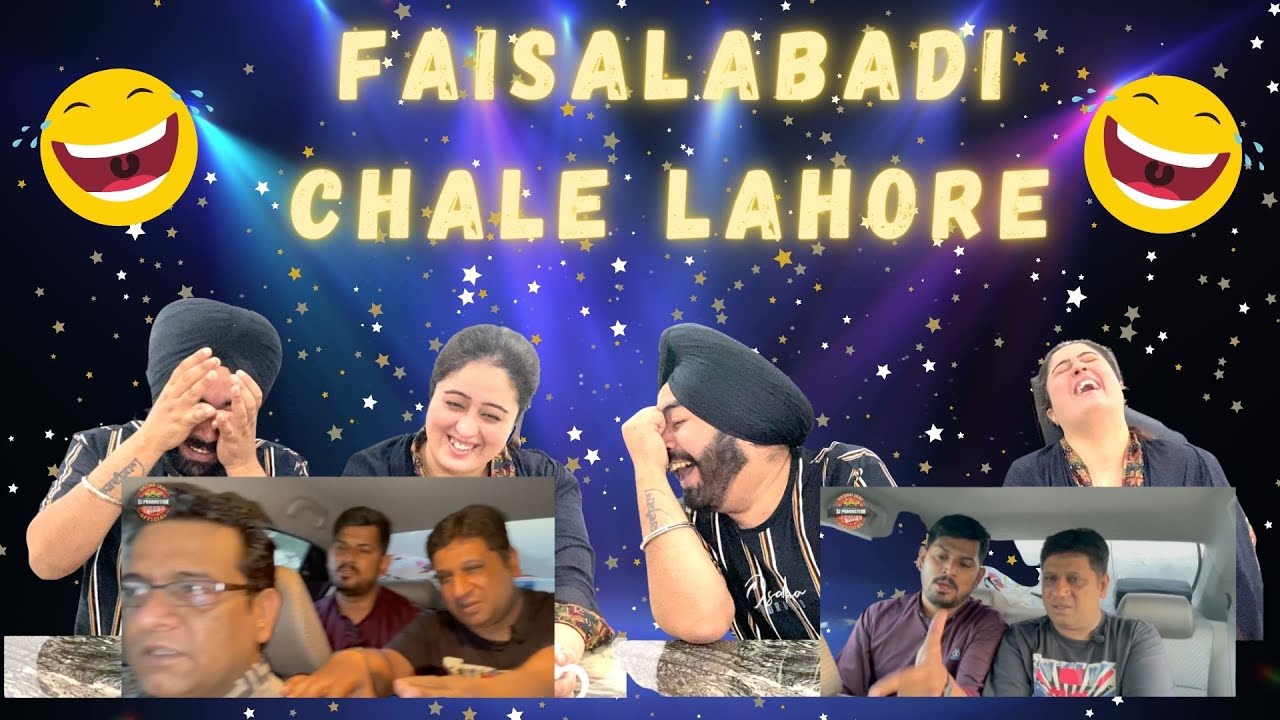 Punjabi Reaction on Faisalabad To Lahore Vlog| Faisal Ramay | Mitha Puria| Sajjad Jani Official #PBR