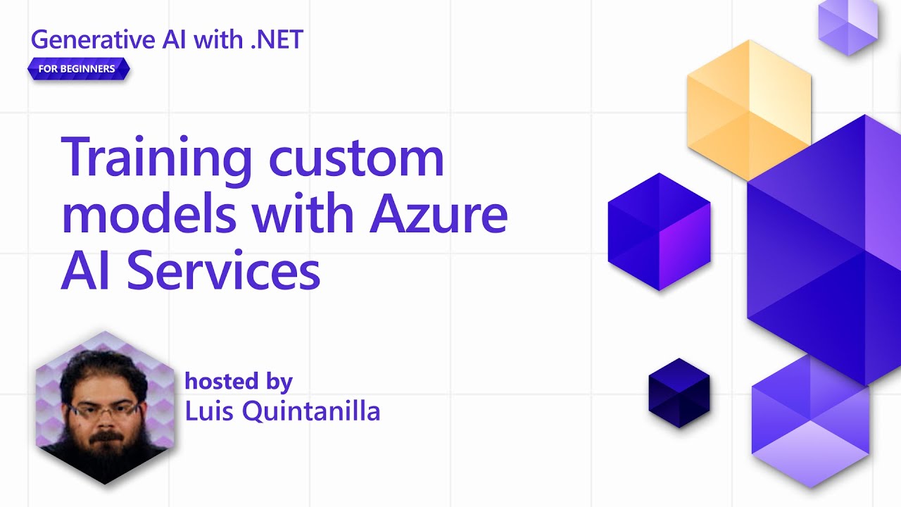 Обучение пользовательских моделей с помощью служб Azure AI [Часть 7] | Генеративный ИИ с .NET для...