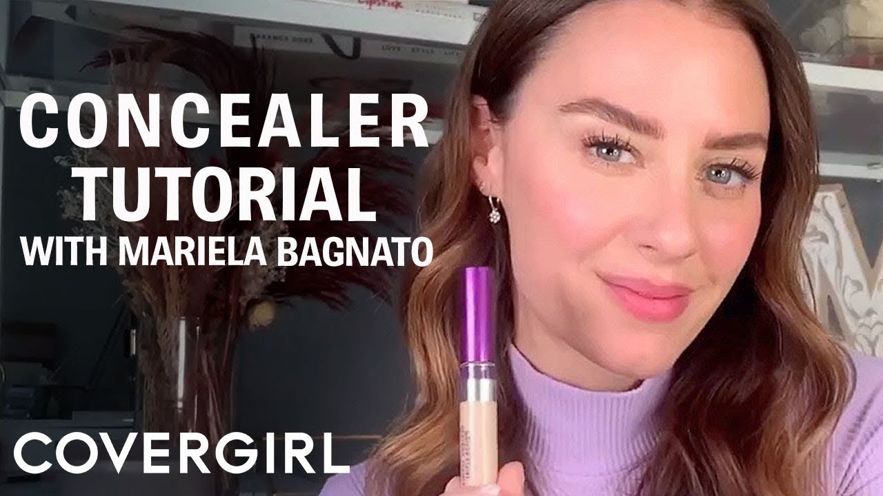 How to Use Simply Ageless Triple Action Concealer with Mariela Bagnato | COVERGIRL