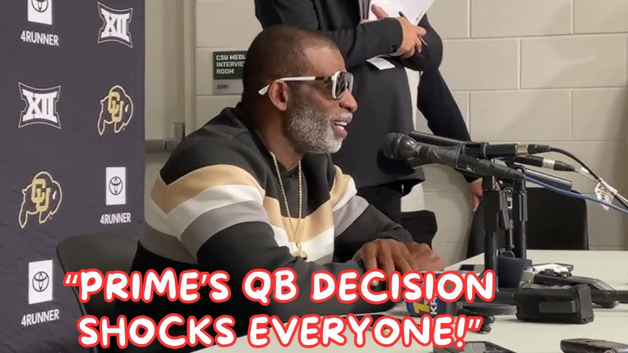 Все остальное, что сказал главный тренер команды университета Дейона Сандерс во время своей пресс...