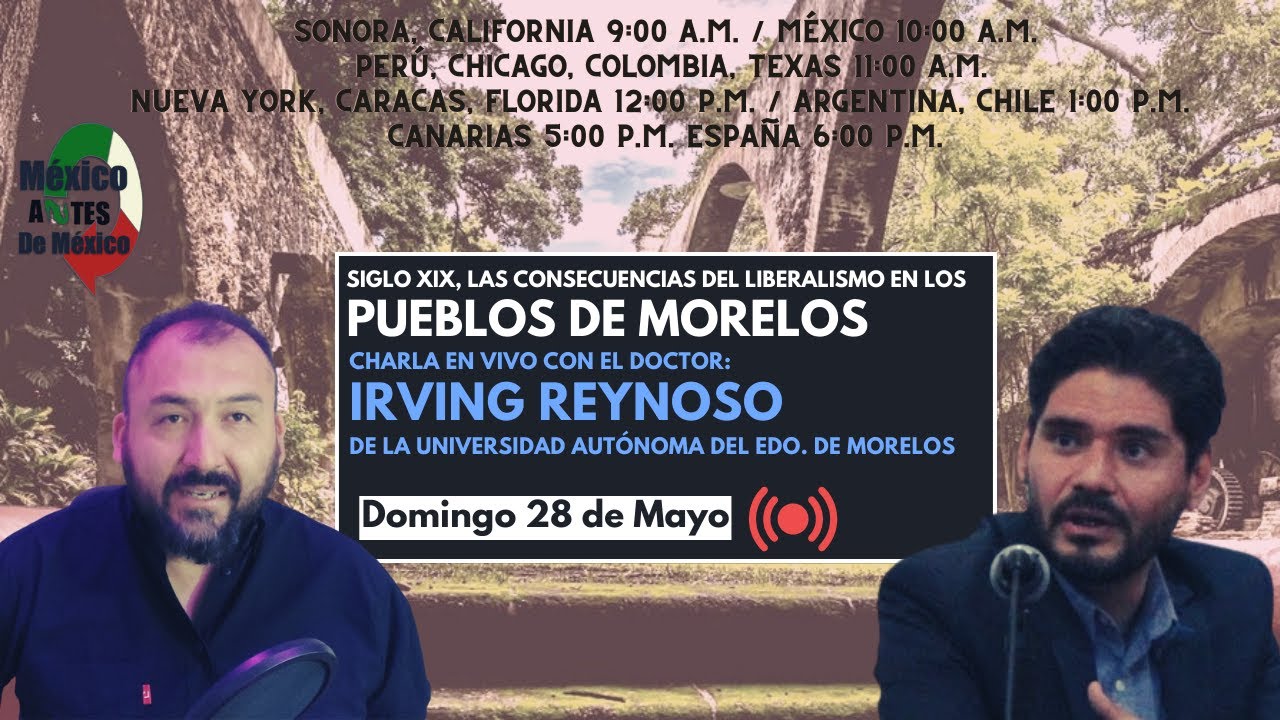 Entrevista al Historiador Irving Reynoso // De la Universidad Autónoma del Estado de Morelos
