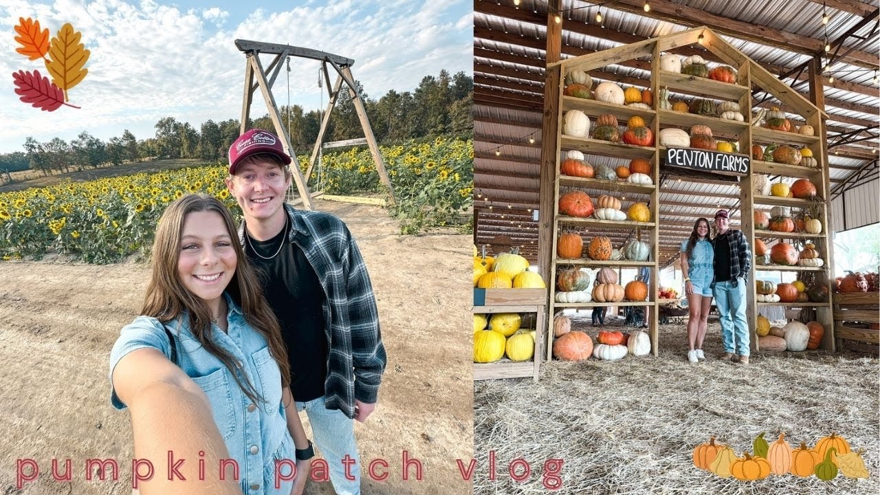 COME TO A PUMPKIN PATCH WITH ME