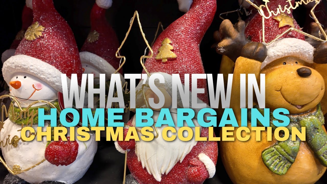 What's New in Home Bargains - Christmas Collection 2024 Tour [4K]