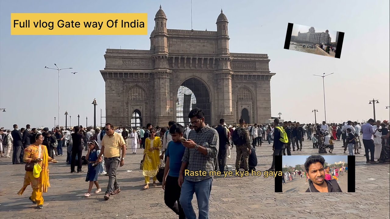 Full vlog gate way of India | Gate Way of India kaise jaye. 