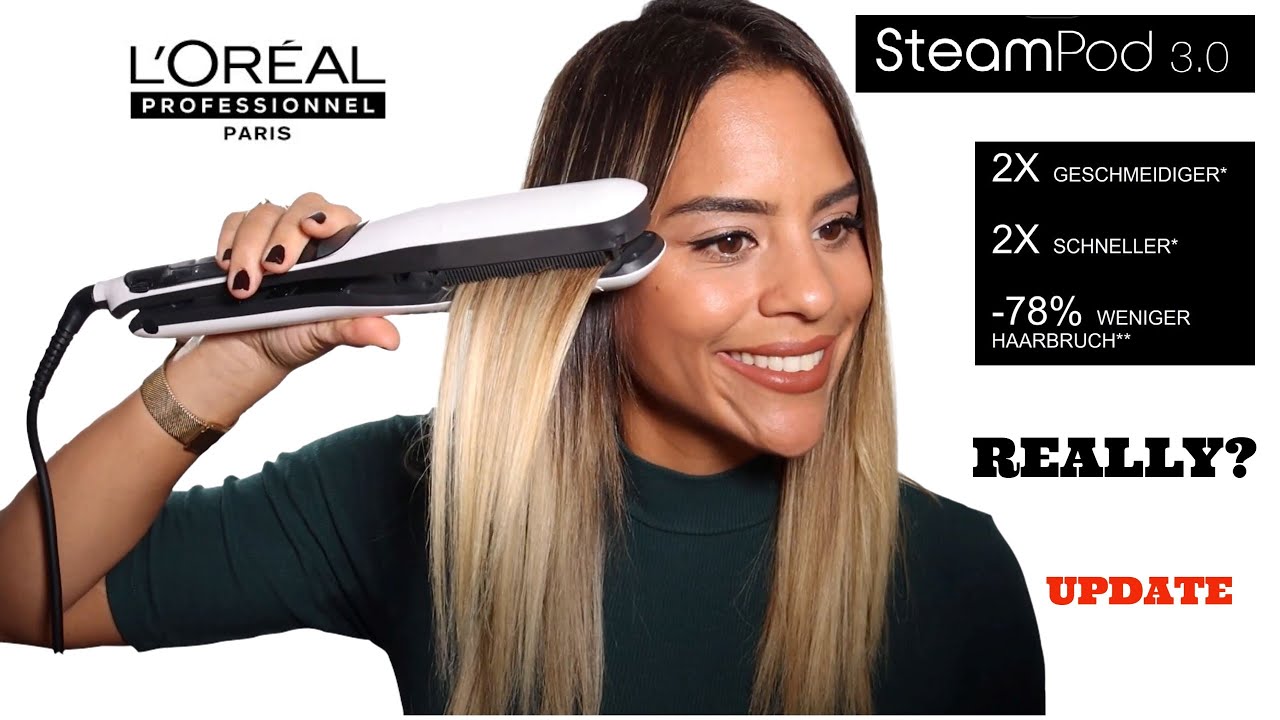 STEAMPOD 3.0 von L'Oréal im TEST | UPDATE | IST ES DEN PREIS WERT? BESTES Glätteisen auf dem Markt?