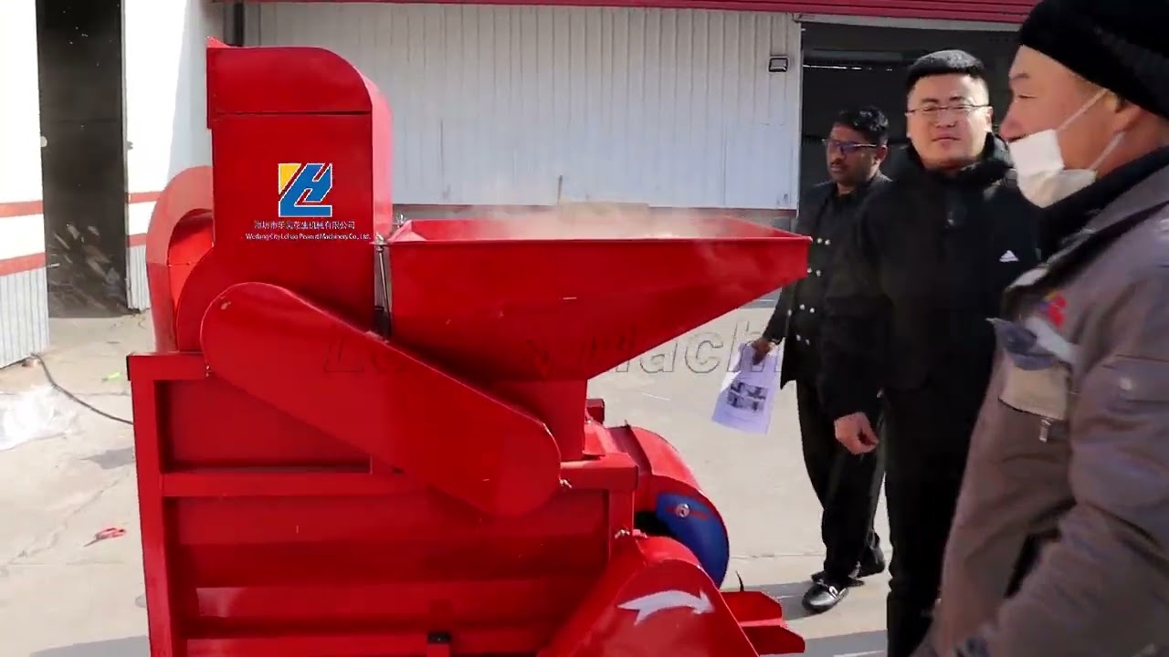 Peanut Shelling Machine Test For Pakistan Customer
