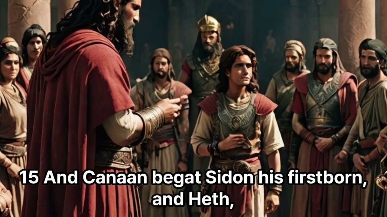 Bible Genesis Chapter 10 | The Table of Nations | AI Reading