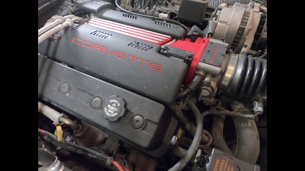 The Hot Rod C4 Corvette LT4 Engine of 1996