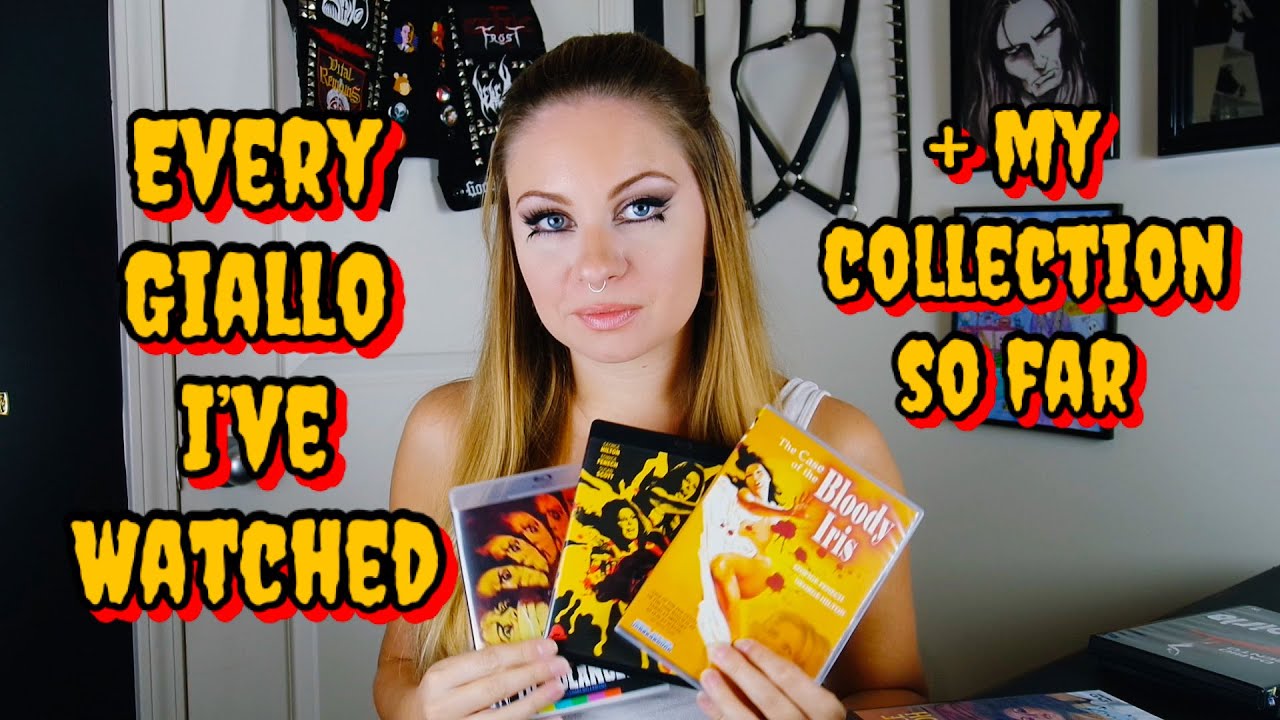 60 Gialli List, Other Italian Horror, & My Italian DVD Collection