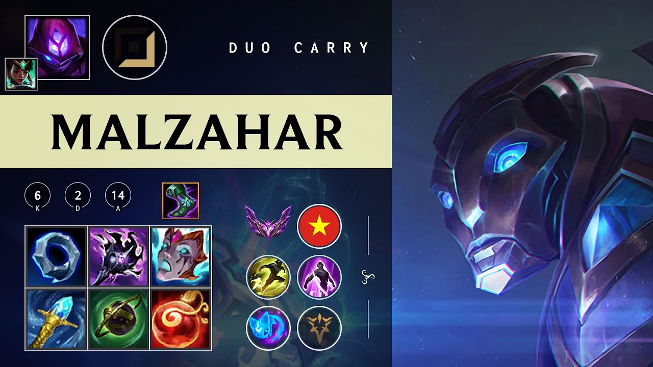 Malzahar Carry vs Sivir - VN Master Patch 26.03