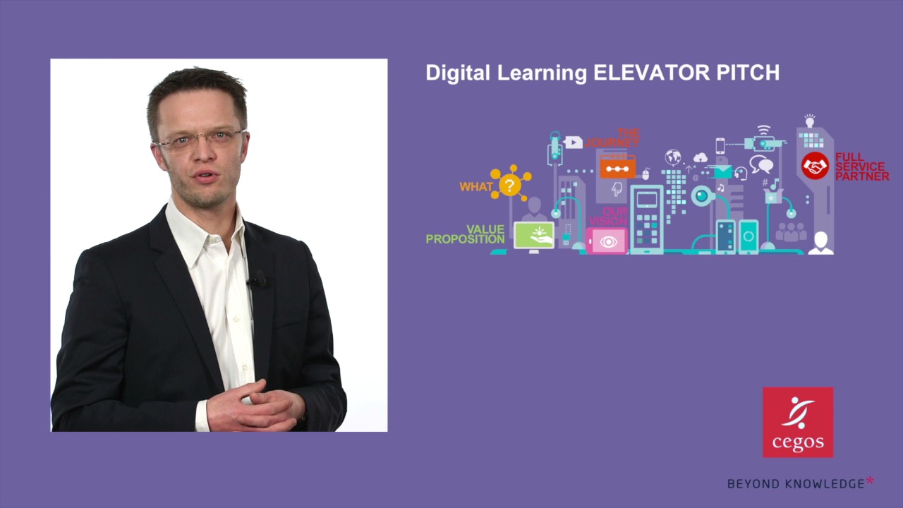 Cegos Digital Learning Elevator Pitch