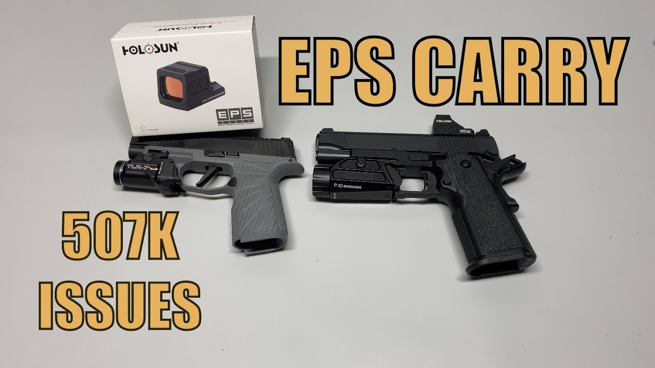 Holosun EPS: первые впечатления о Tisas Double Stack 1911