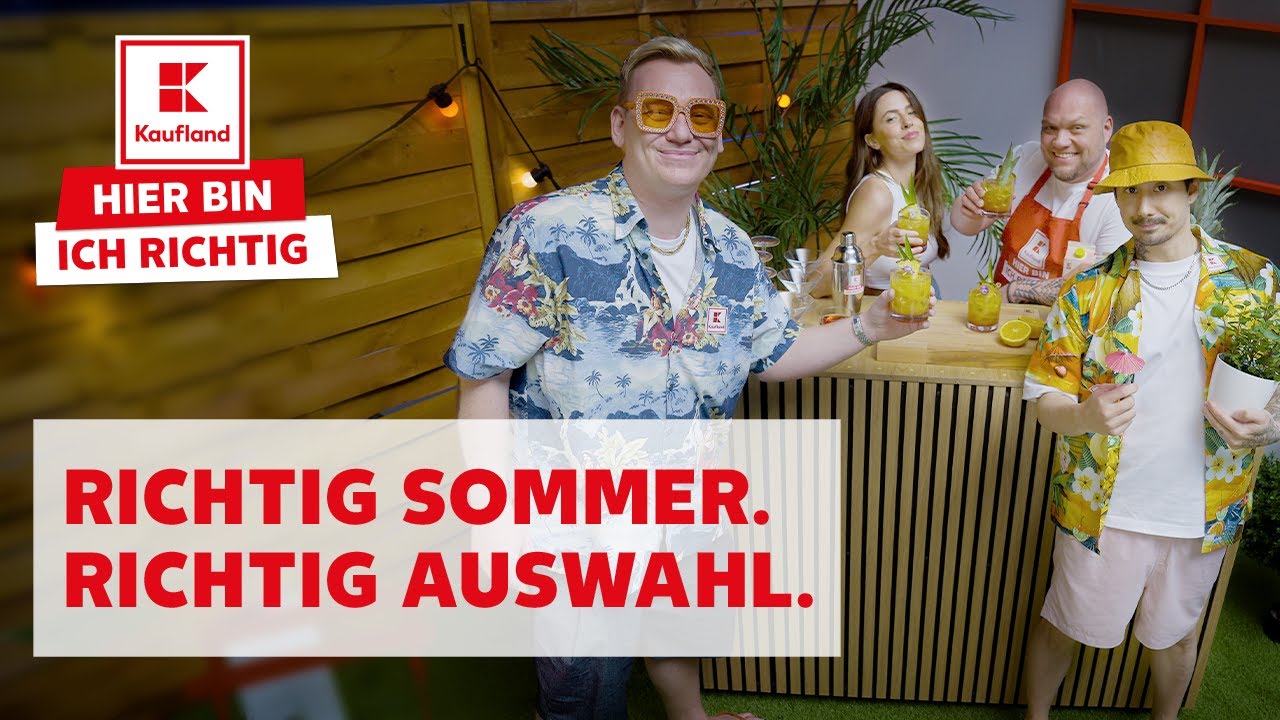 Ab in den Wagen: Der Kaufland-Sommerhit mit Vanessa Mai, Knossi & Julien Bam I Hier bin ich richtig