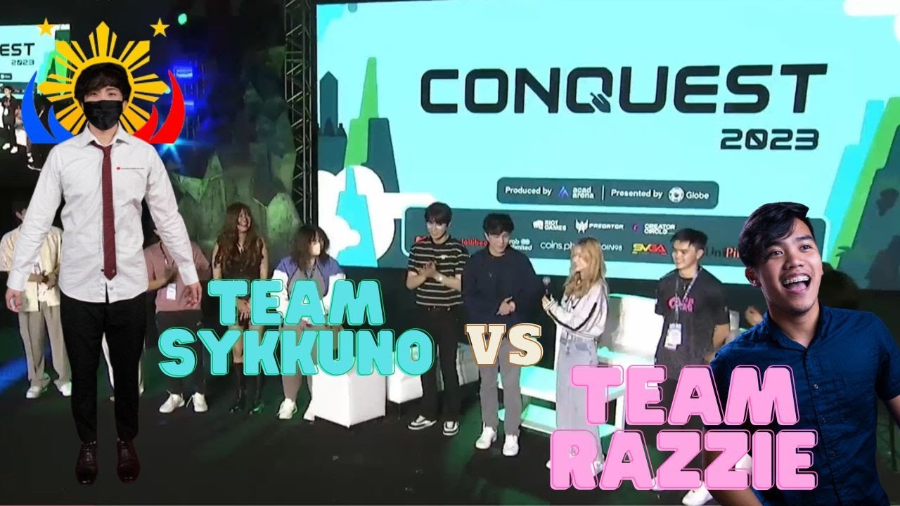 Team Sykkuno Destroys Team Razzie in the Valorant Show match in the 2023 Conquest Philippines