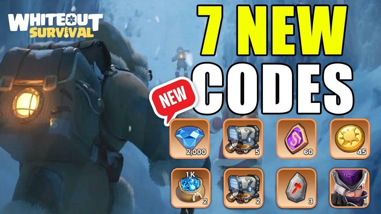 WHITEOUT SURVIVAL GIFT CODE 2026 | NEW WHITE OUT SURVIVAL CODE REWARD