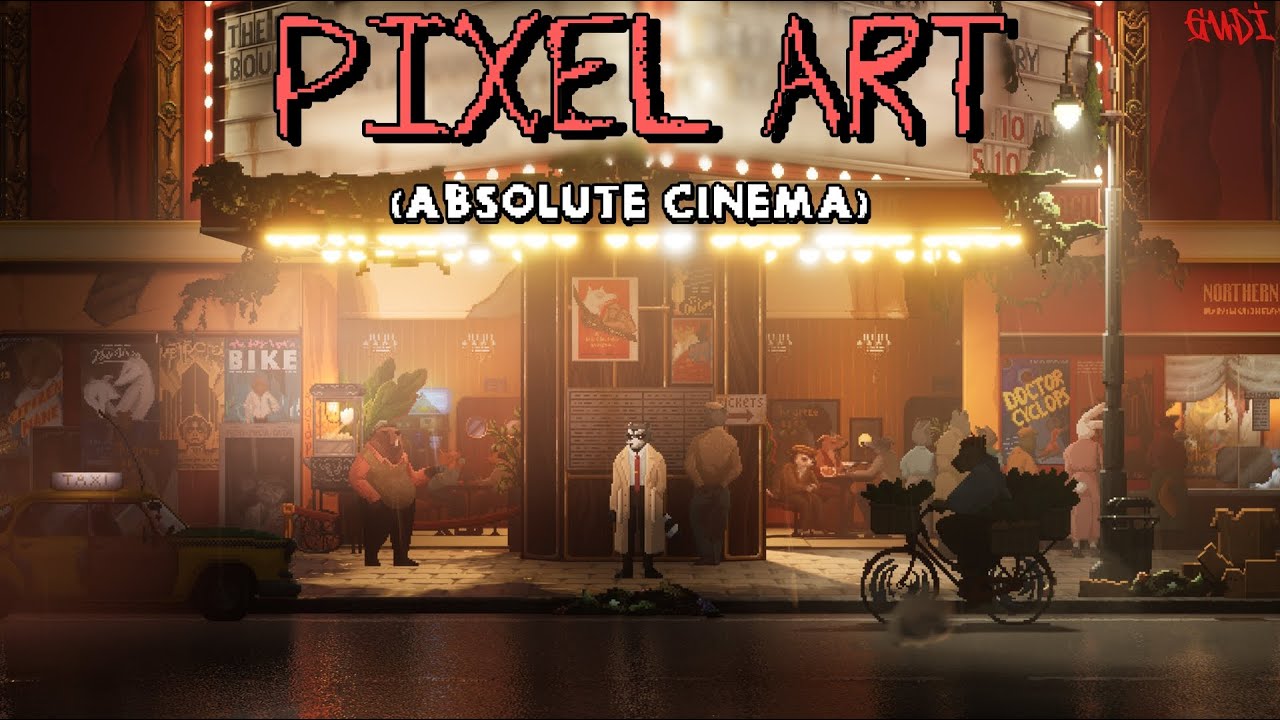 15 JOGOS LINDOS DE PIXEL ART: ABSOLUTE CINEMA! (Cinematográficos & Atmosféricos)