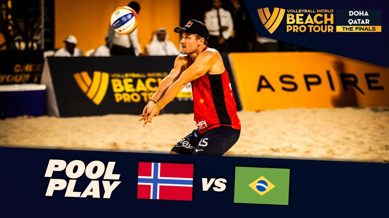 Mol, A./Sørum, C. vs. George/Andre - Day 1 Highlights | Doha Finals 2023 #BeachProTour