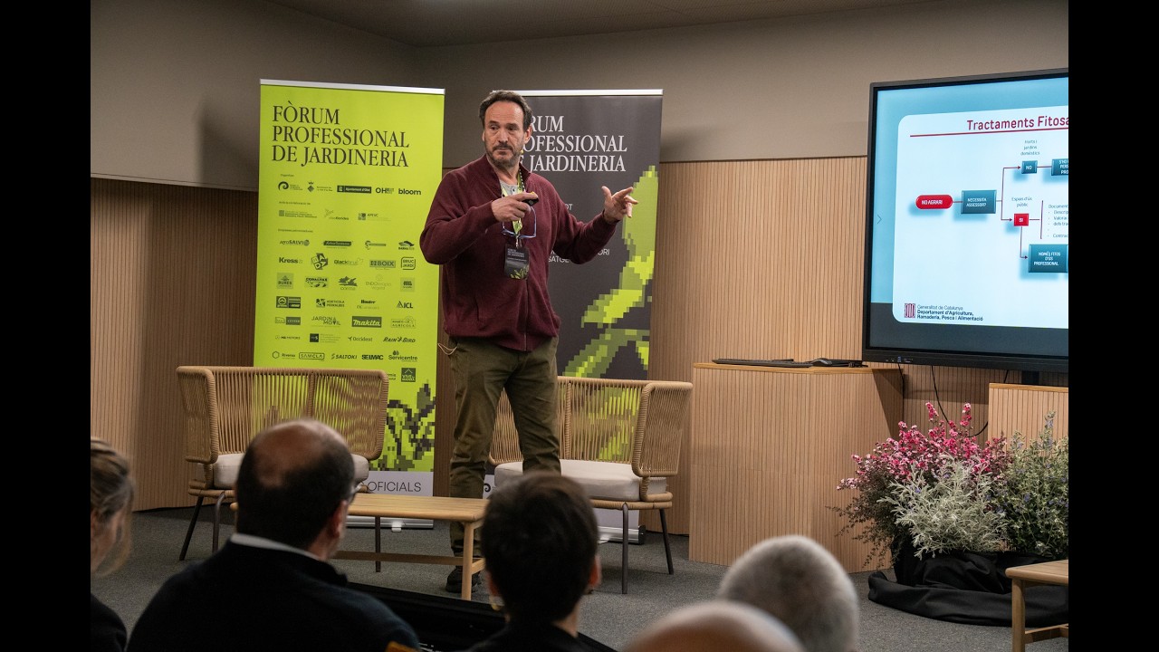 Fòrum 2026 Reptes actuals de la sanitat vegetal en jardineria - Honorat Sabater