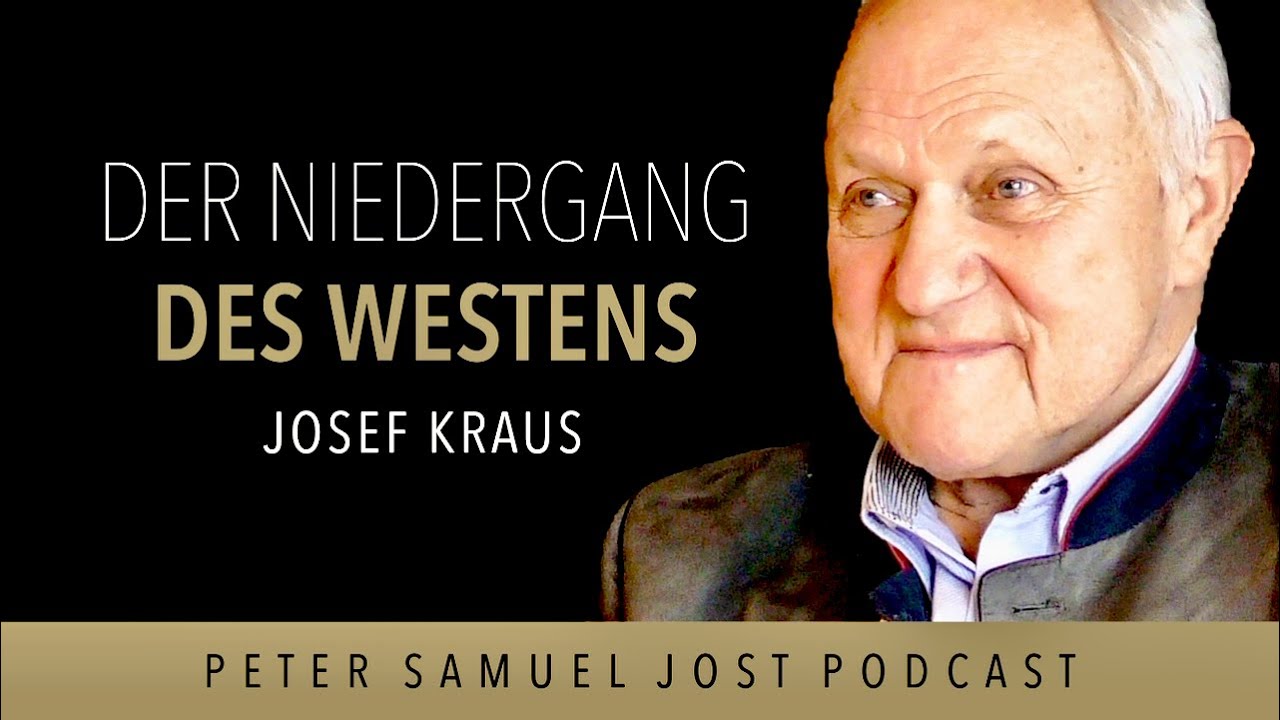 Josef Kraus: Der Niedergang des Westens und der deutsche Verfall | Schule, Wokeness, Dekadenz