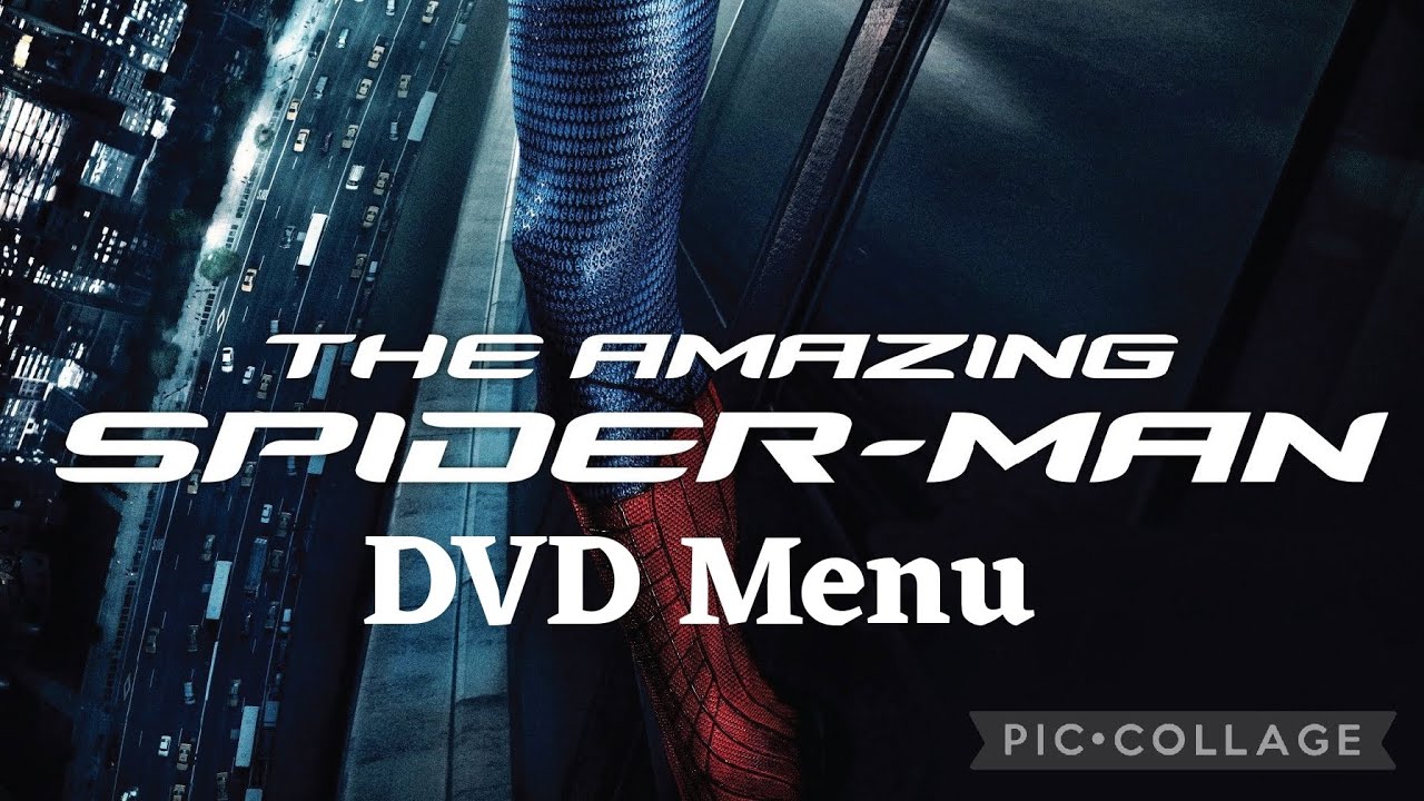 The Amazing Spider-Man DVD Menu 