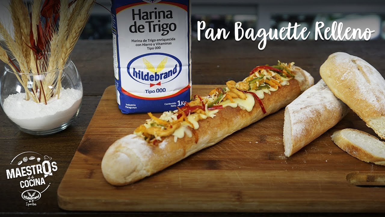 Pan Baguette Relleno - Emiliano y Stella - Maestros de la Cocina Hildebrand