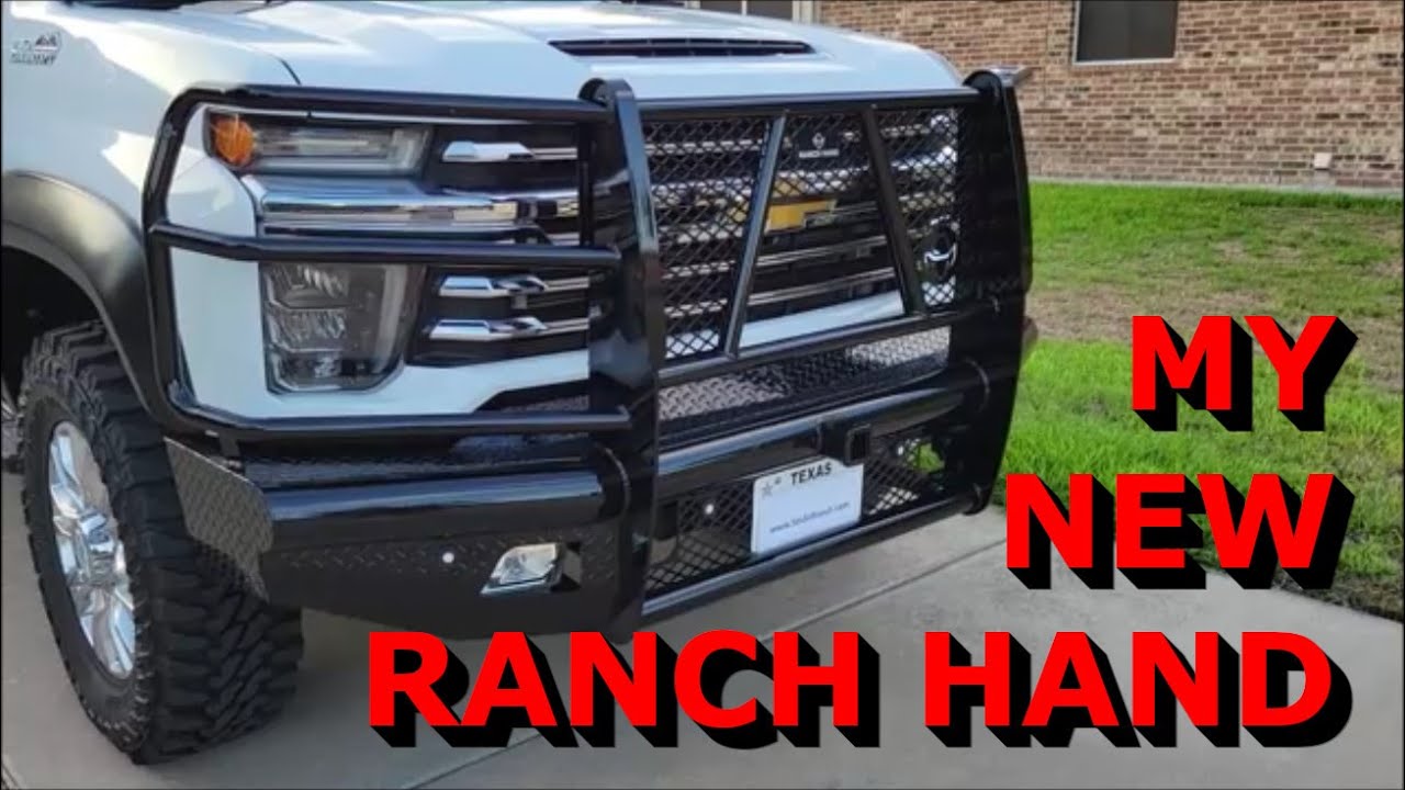 Новый Ranch Hand Legend с защитой решетки радиатора на моем Chevrolet 2500HD 2020 года выпуска