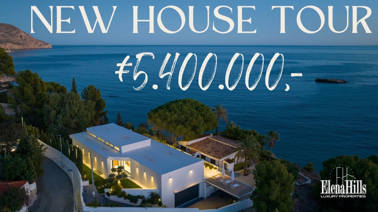 A Modern 5.4 million euro villa with Breathtaking Views and Luxury Amenities in Altea Spain