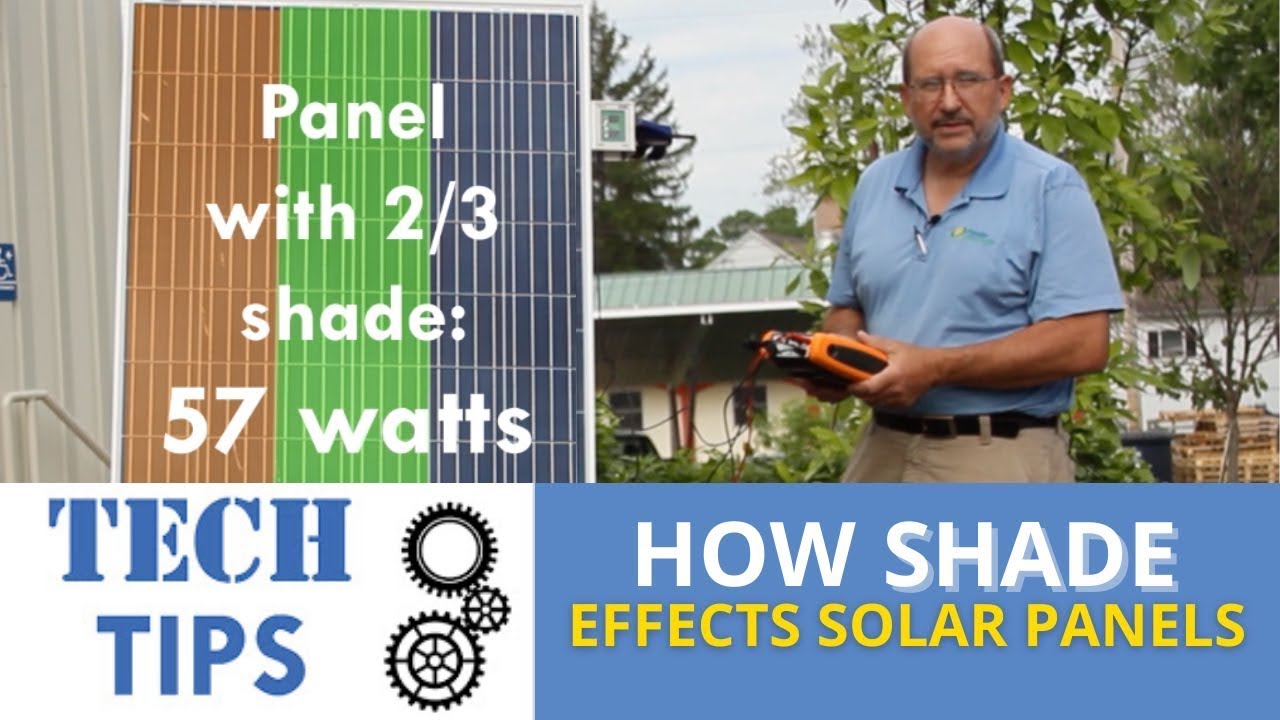 How Shade Effects Solar Panel Production [Includes Actual Test]