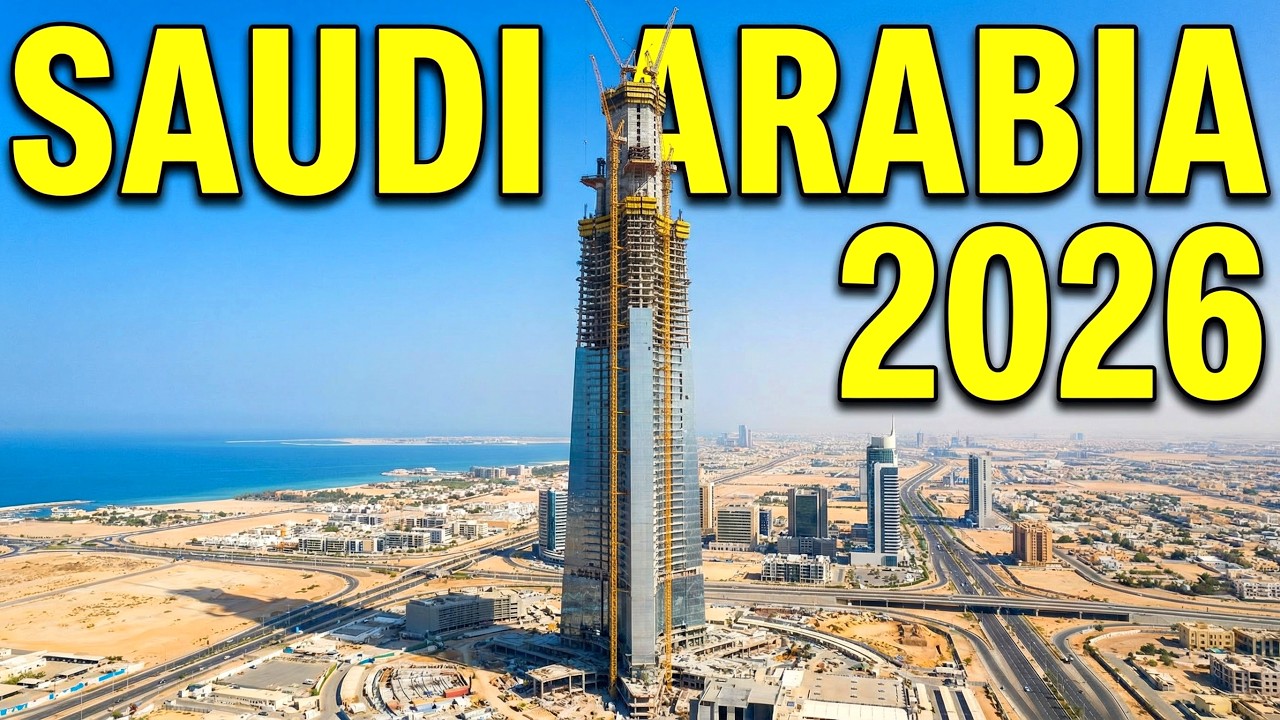 Saudi Arabia’s 1 KM Megatower Is Rising Faster Than Anyone Expected! 2026 Update