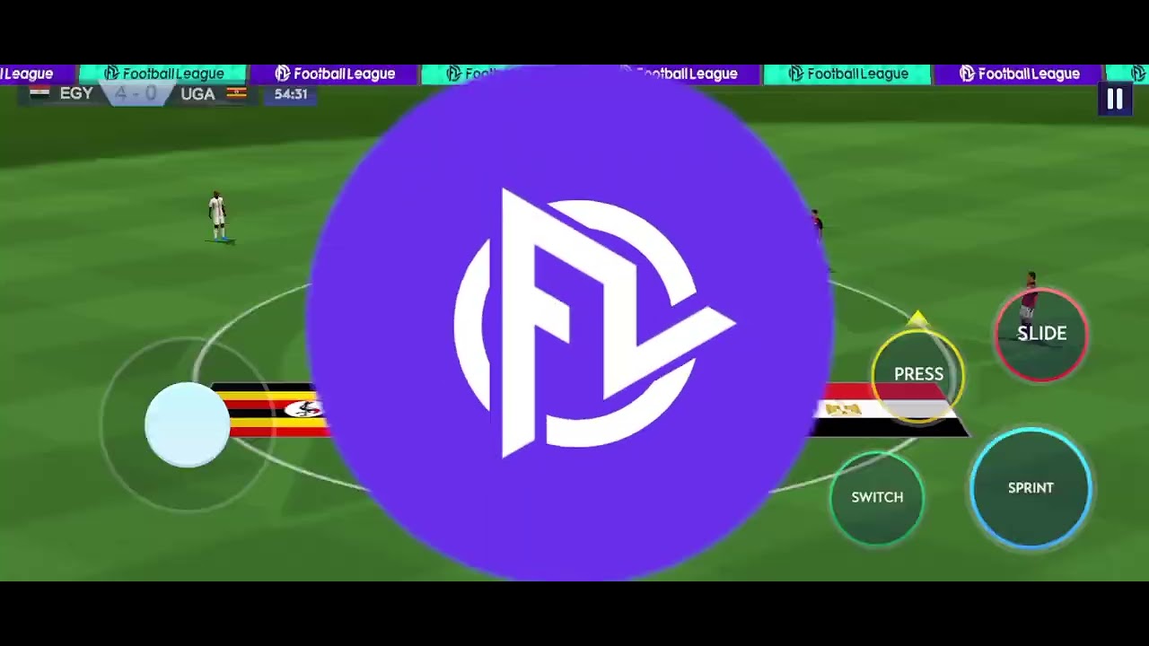 Football league playing with Egypt 
