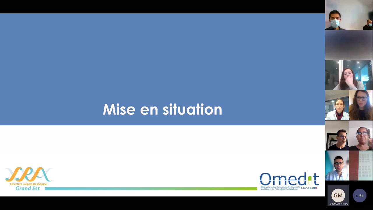 Webinaire  OMEDIT/SRA - Traceur ciblé Circuit du médicament