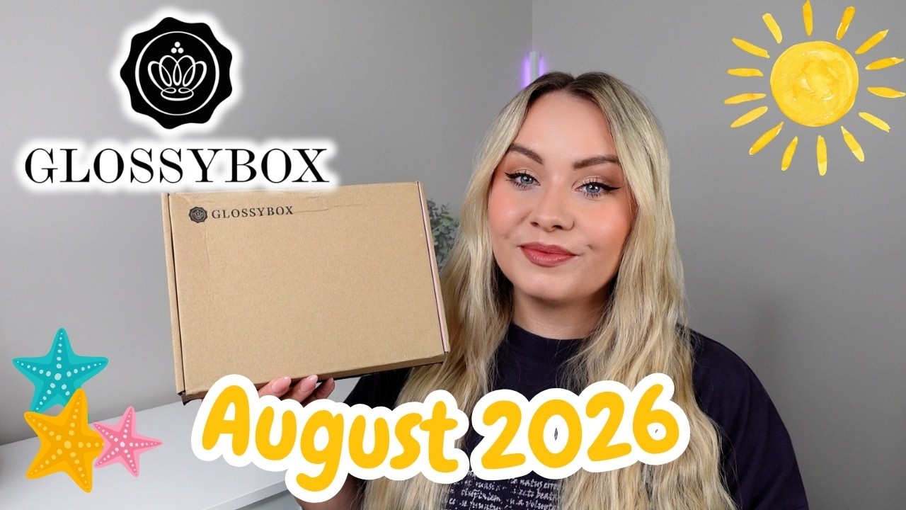 👀 ПЕРВЫЙ ВЗГЛЯД! 👀 РАСПАКОВКА И ОБЗОР GLOSSYBOX АВГУСТ 2026 ✨ | MISS BOUX